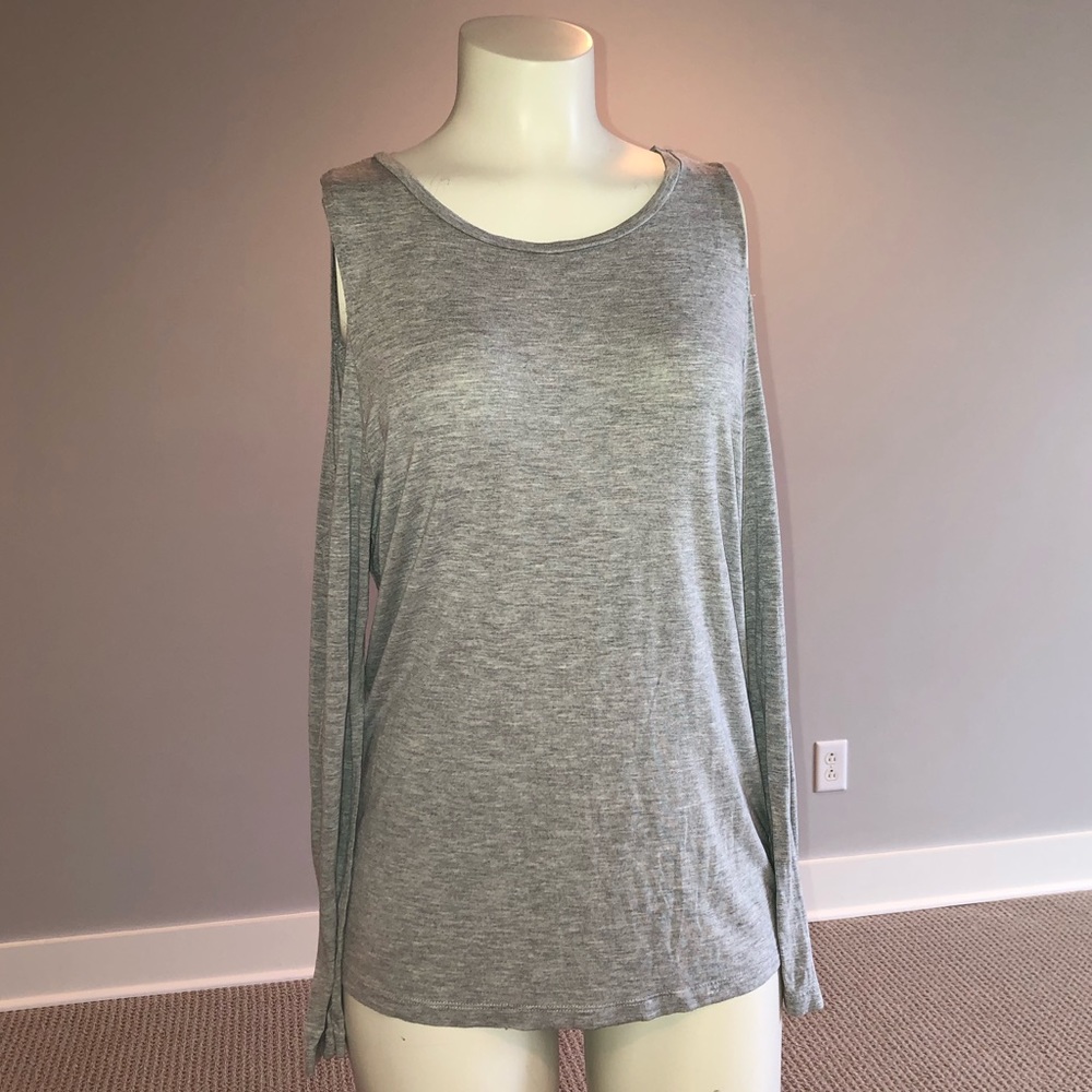 Zara Cold Shoulder Top